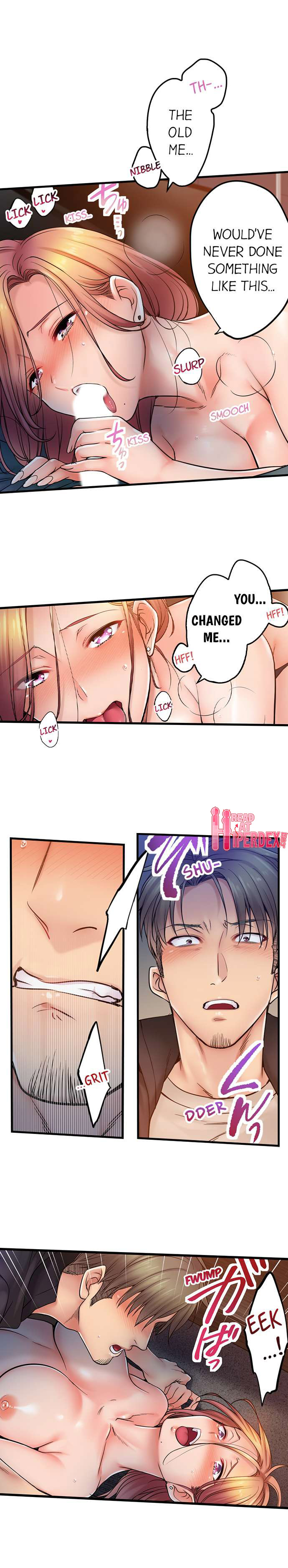 I Can’t Resist His Massage! Cheating in Front of My Husband’s Eyes Chapter 98 Page 9