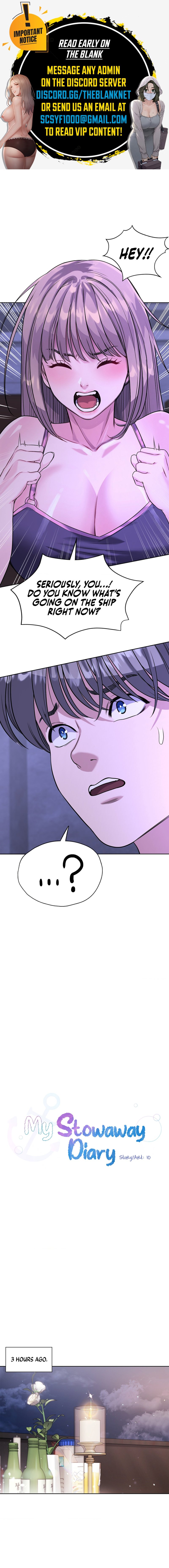 My Stowaway Diary Chapter 15 Page 1