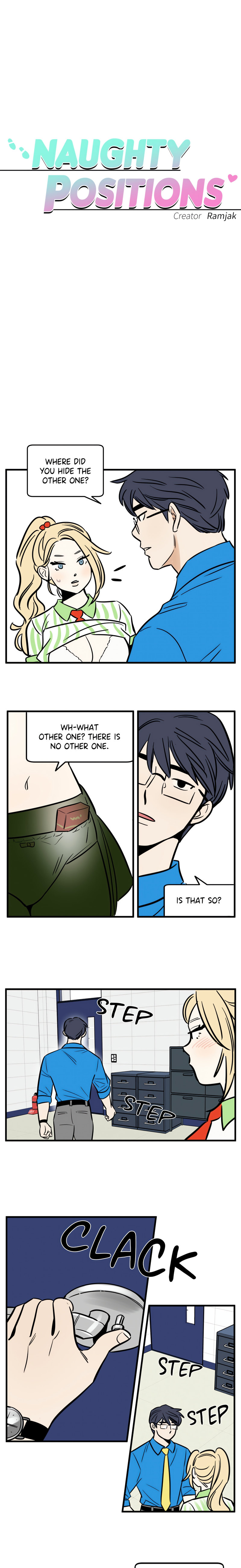 Naughty Positions Chapter 5 Page 1