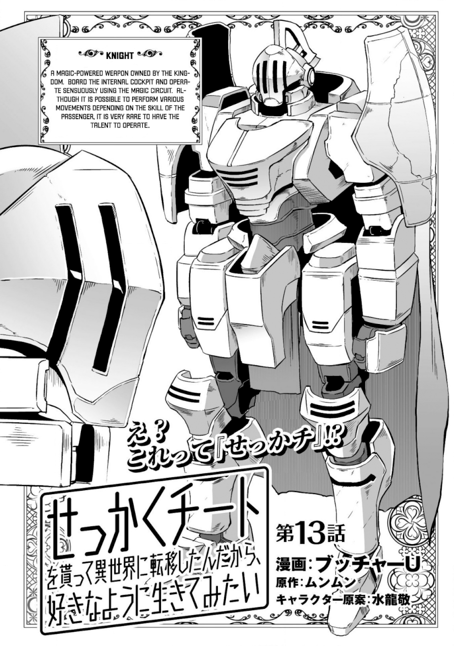 Sekkaku Cheat wo Moratte Isekai ni Teni shita n dakara, Suki na you ni Ikitemitai Chapter 13 Page 10