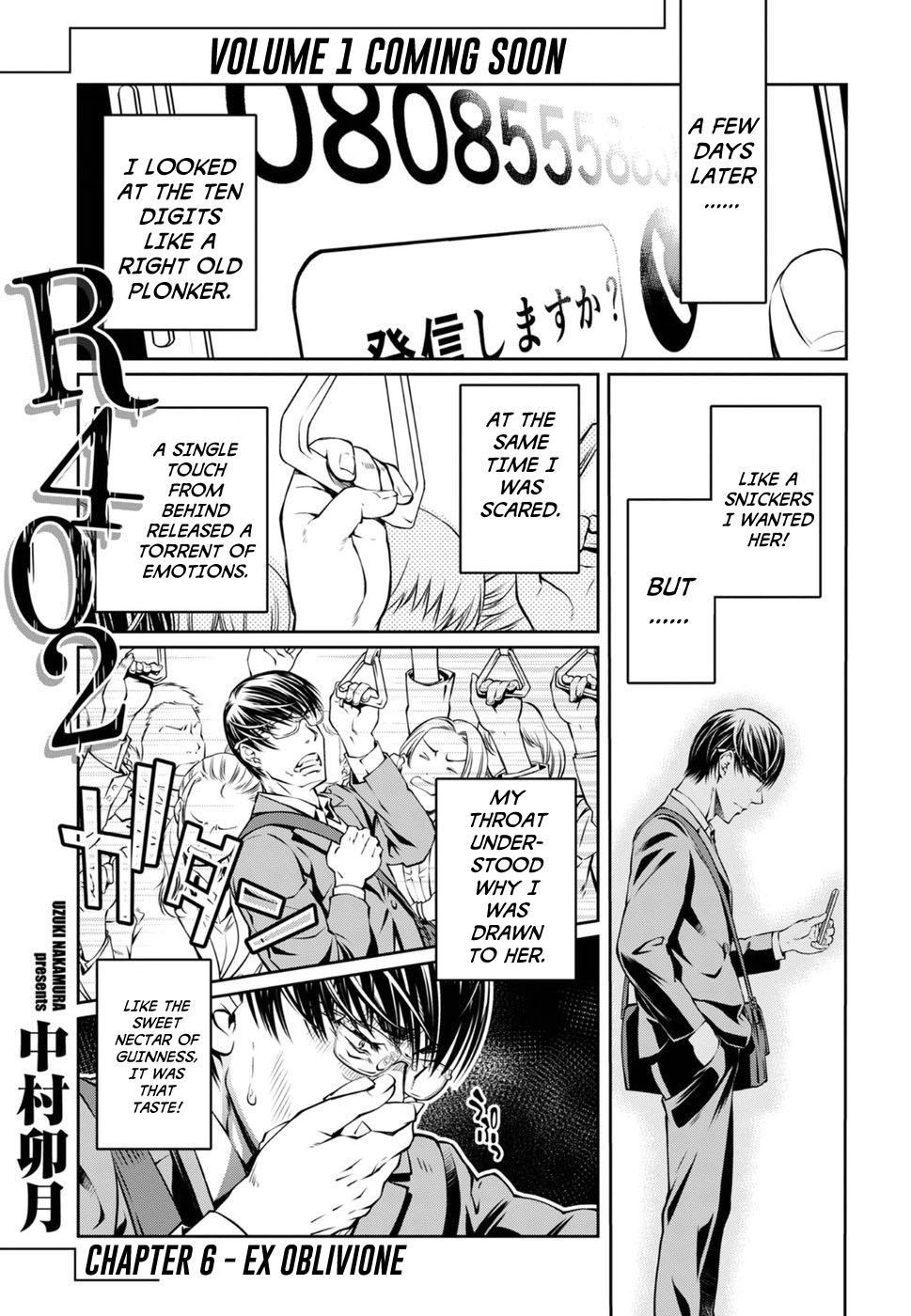 R402 Chapter 6: Ex Oblivione Page 1