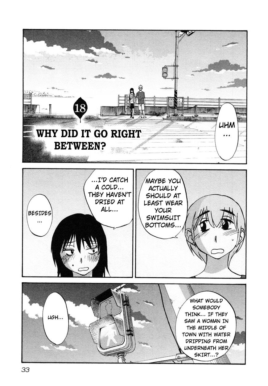 Rakujitsu no Pathos Chapter 18 : Why Did It Go Right Between? Page 1