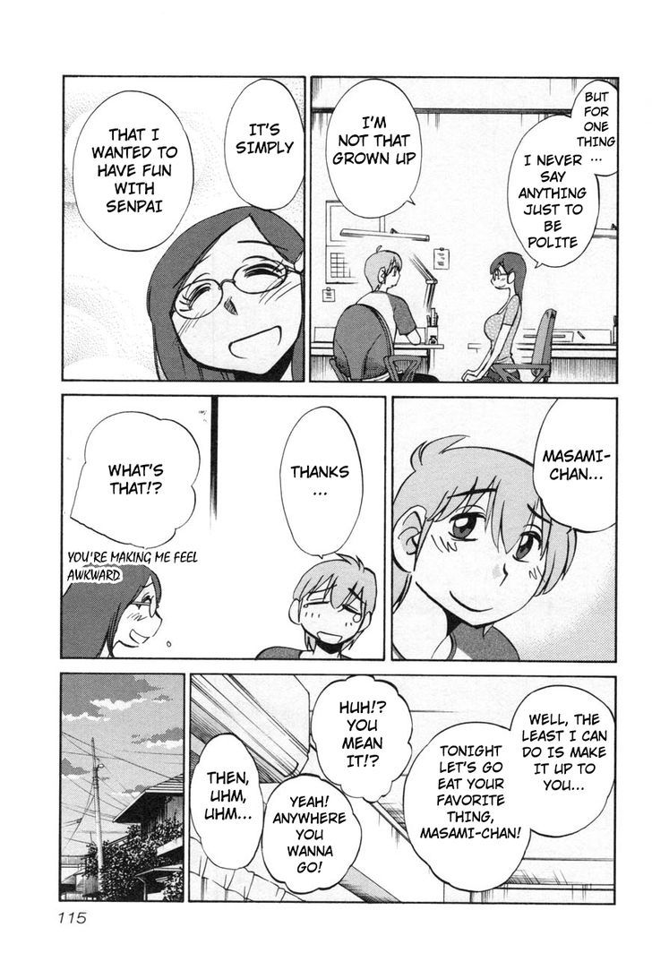 Rakujitsu no Pathos Chapter 21 : Why Is Her Top So Revealing? Page 5