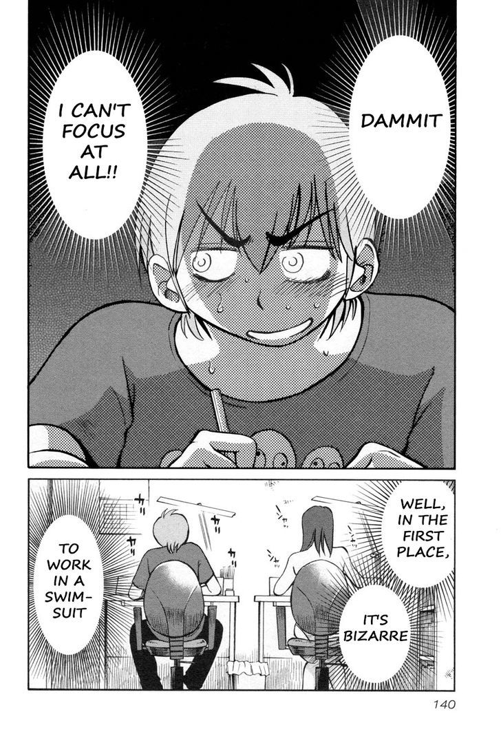 Rakujitsu no Pathos Chapter 22 : Is She Really Working In A Swimsuit? Page 4
