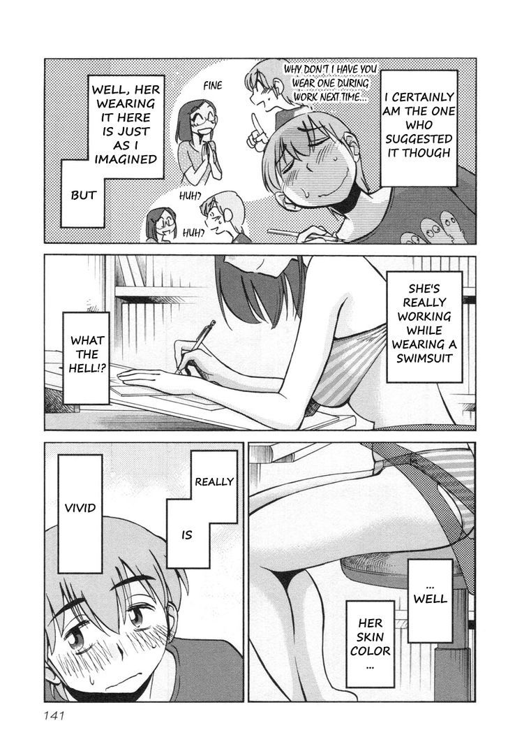 Rakujitsu no Pathos Chapter 22 : Is She Really Working In A Swimsuit? Page 5