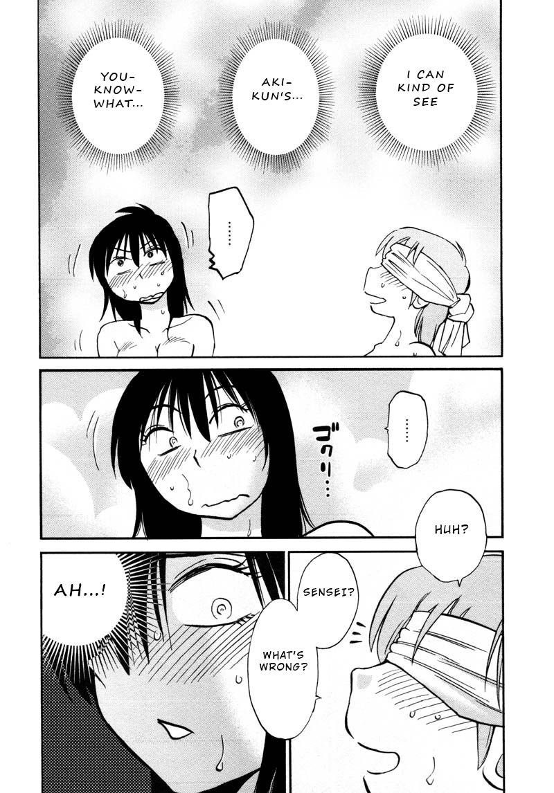 Rakujitsu no Pathos Chapter 41: Is He Getting An Erection Even Though He Can T See Me? Page 14