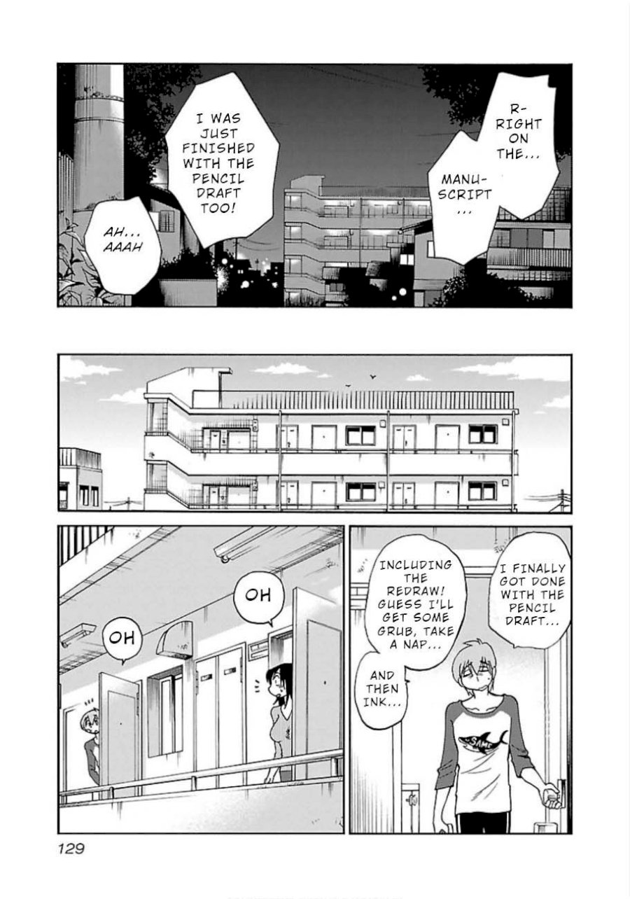 Rakujitsu no Pathos Chapter 49: Gotta Redraw This Page, Huh? Page 18