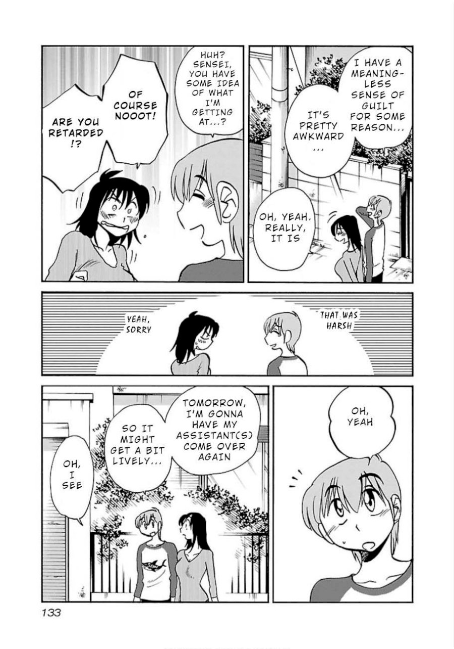 Rakujitsu no Pathos Chapter 49: Gotta Redraw This Page, Huh? Page 22