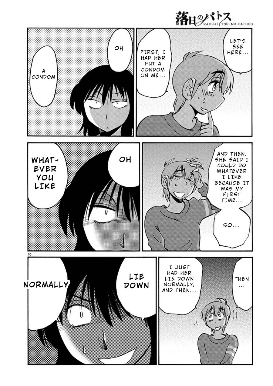 Rakujitsu no Pathos Chapter 53: What Is She So Happy About? Page 10
