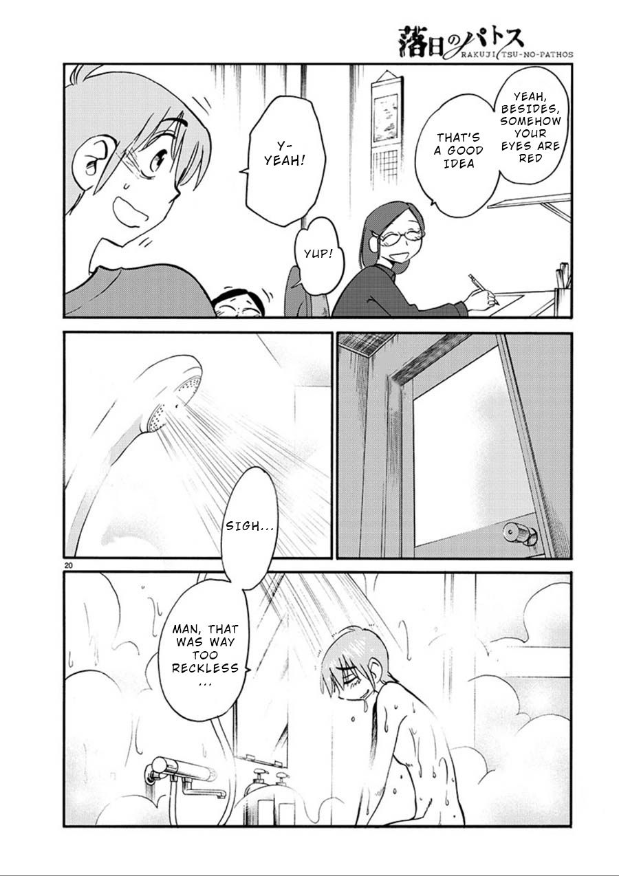 Rakujitsu no Pathos Chapter 53: What Is She So Happy About? Page 20