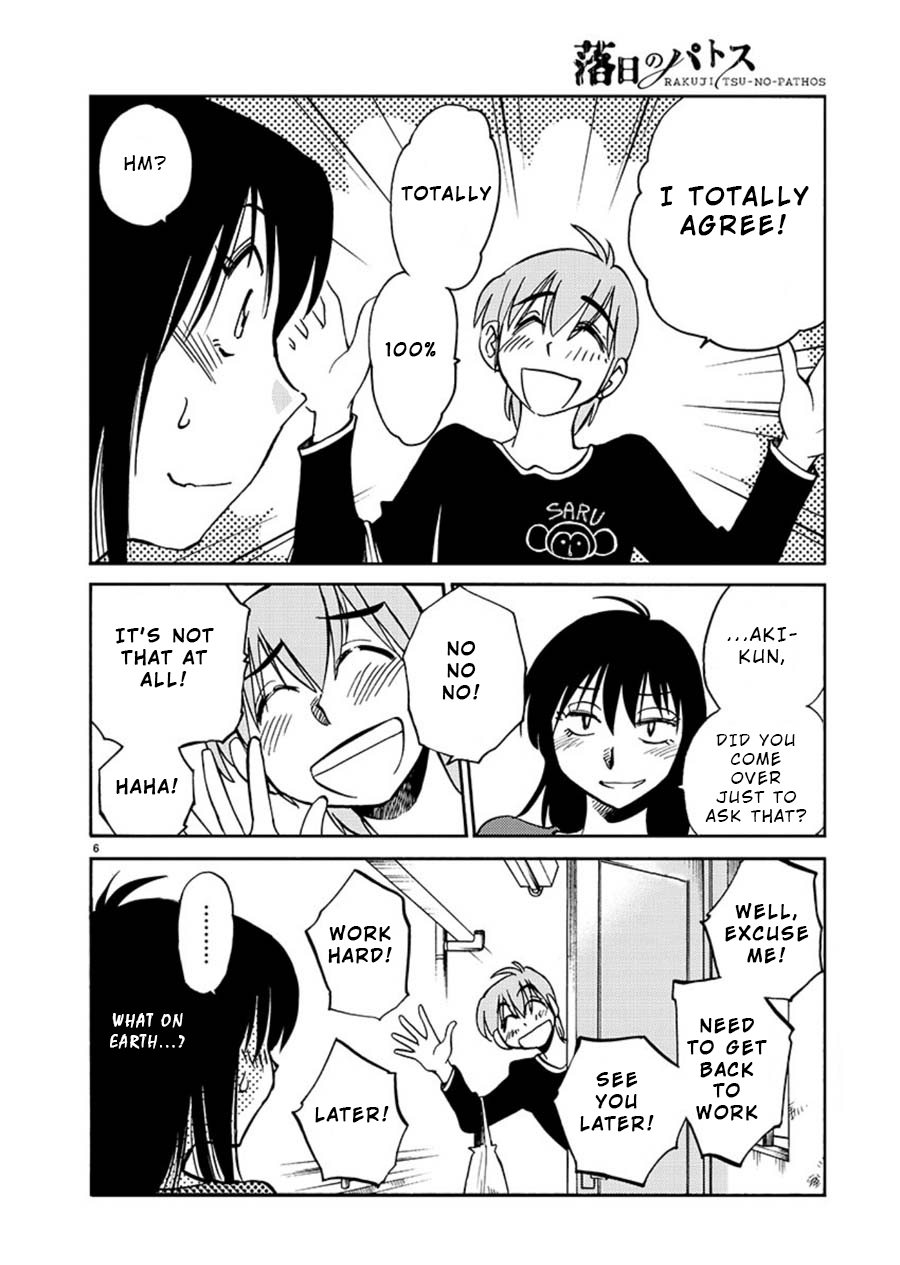 Rakujitsu no Pathos Chapter 59: Was Kazuhide So Crazy? Page 6