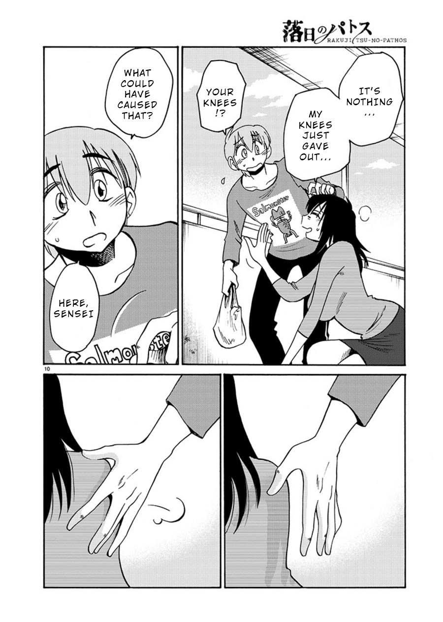 Rakujitsu no Pathos Chapter 66: You Do That, There, With The Thing? Page 10