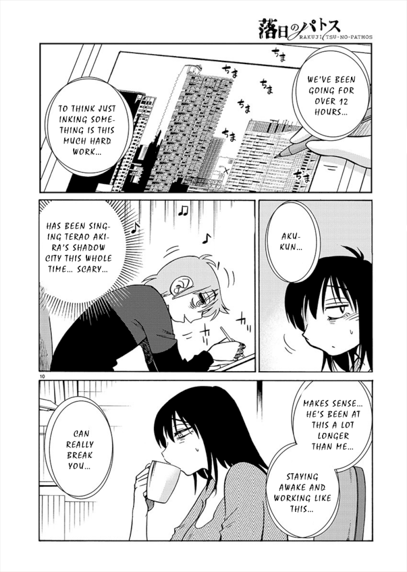 Rakujitsu no Pathos Chapter 71: Is This That ‘Boyfriend Shirt’ Thing? Page 10