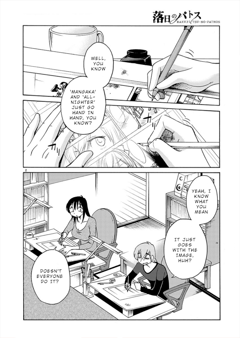 Rakujitsu no Pathos Chapter 71: Is This That ‘Boyfriend Shirt’ Thing? Page 2