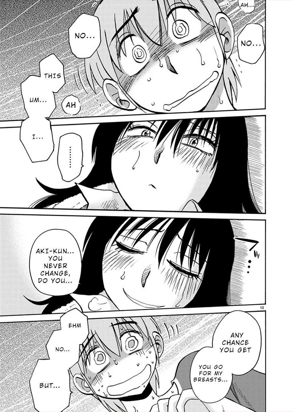 Rakujitsu no Pathos Chapter 72: Sensei… Shouldn’T They Be Kept Hidden? Page 13