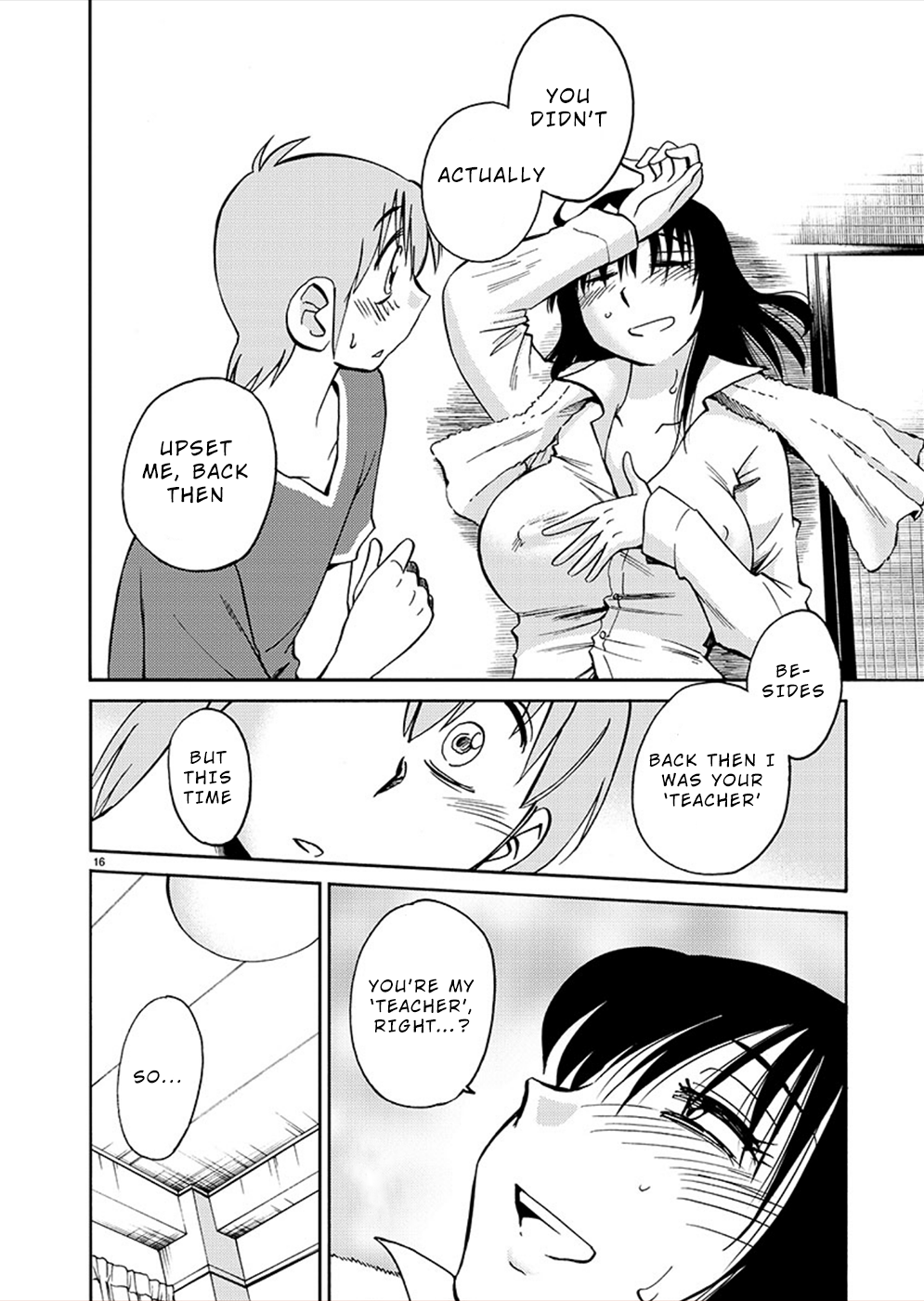 Rakujitsu no Pathos Chapter 72: Sensei… Shouldn’T They Be Kept Hidden? Page 16