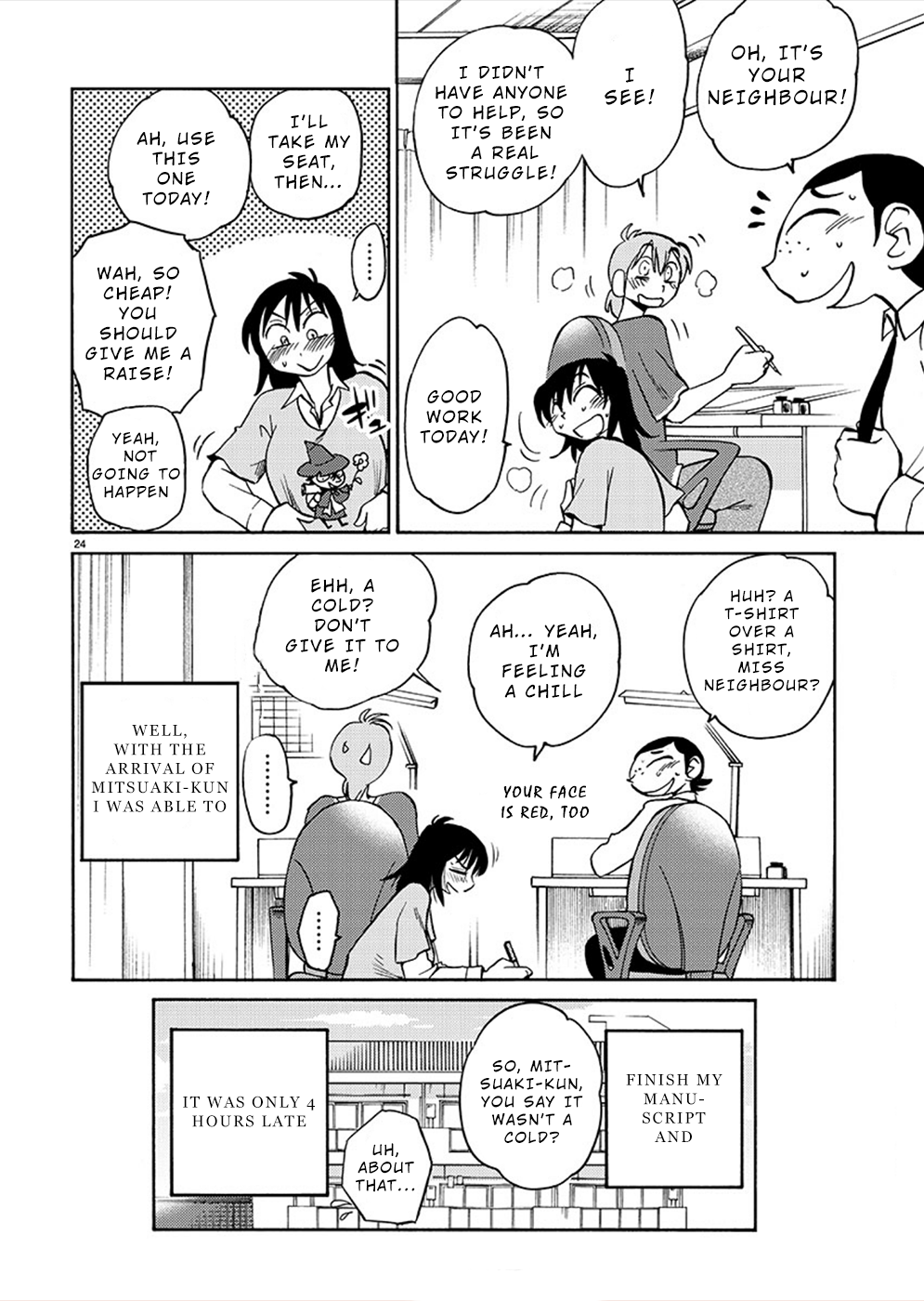 Rakujitsu no Pathos Chapter 72: Sensei… Shouldn’T They Be Kept Hidden? Page 23
