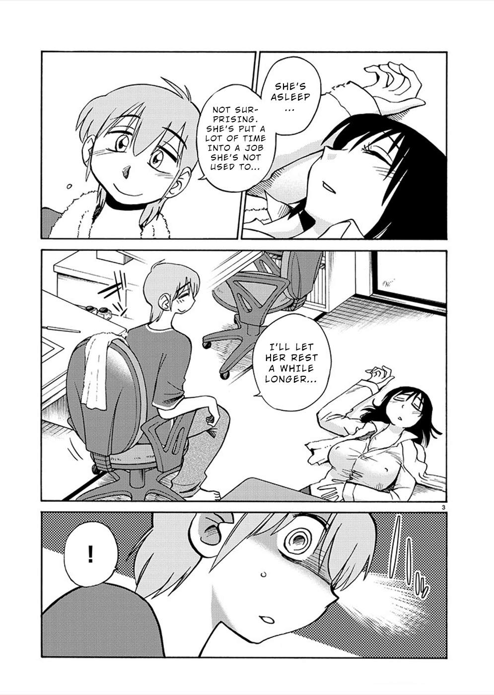 Rakujitsu no Pathos Chapter 72: Sensei… Shouldn’T They Be Kept Hidden? Page 3