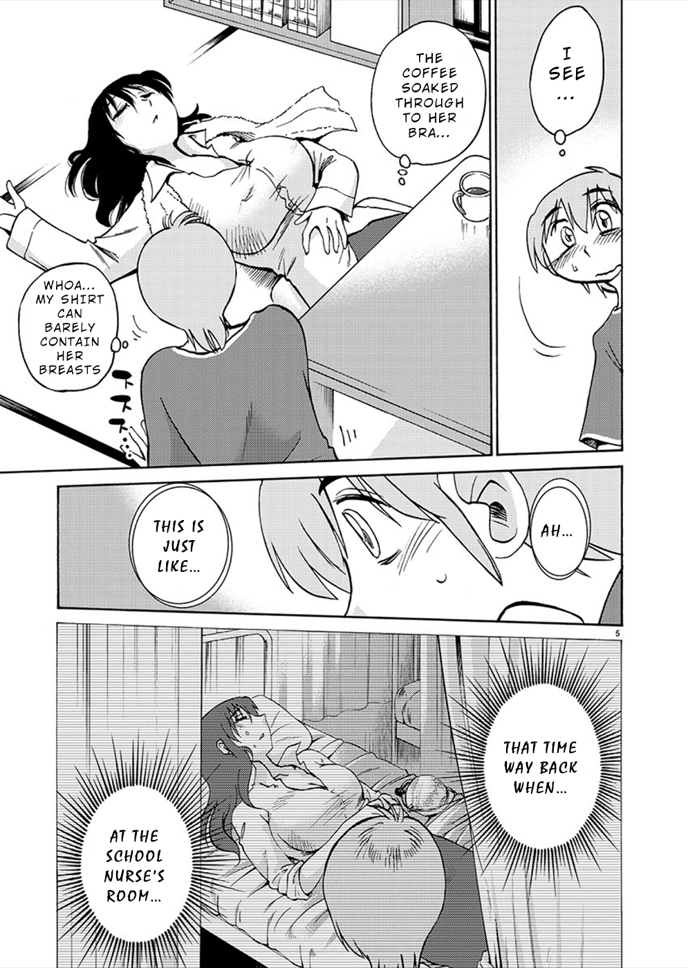 Rakujitsu no Pathos Chapter 72: Sensei… Shouldn’T They Be Kept Hidden? Page 5