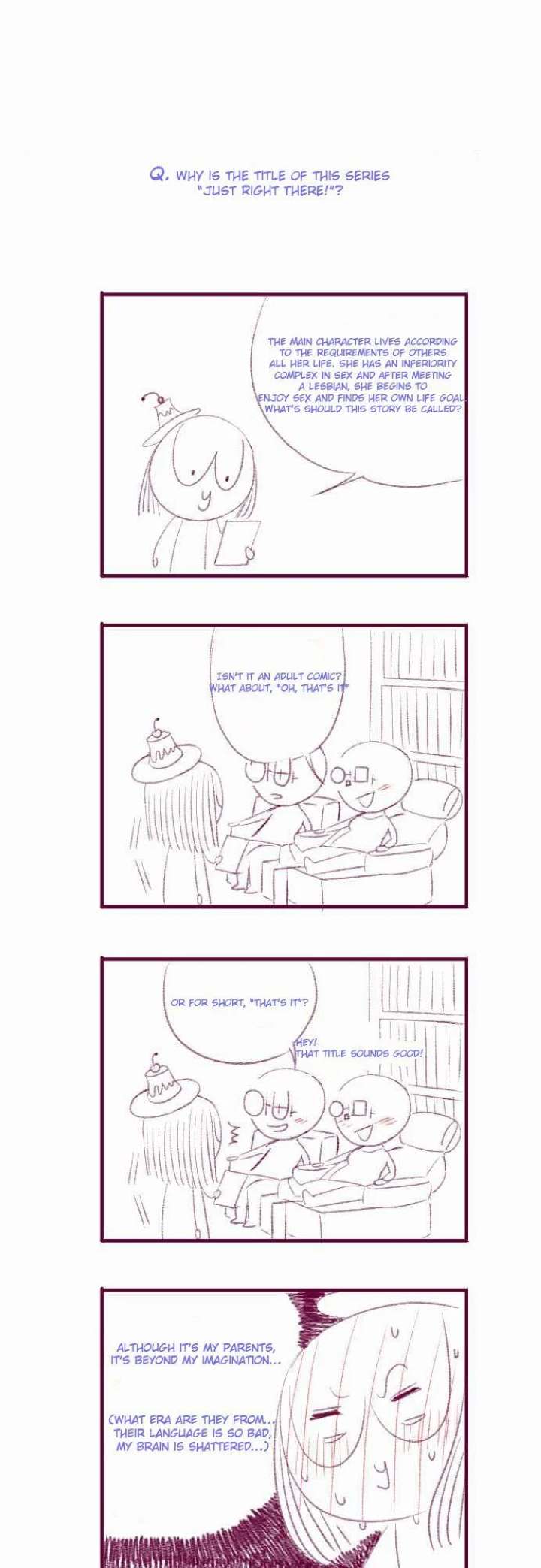 Just Right There! Chapter 40.5 Page 8