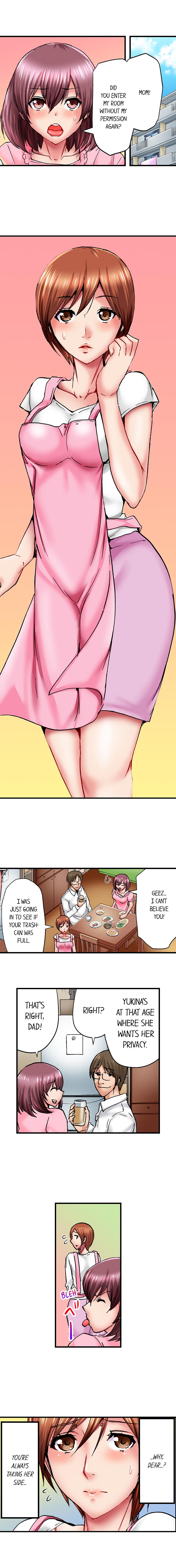 Hidden Under My Daughter's Bed During Sex Chapter 1 Page 2