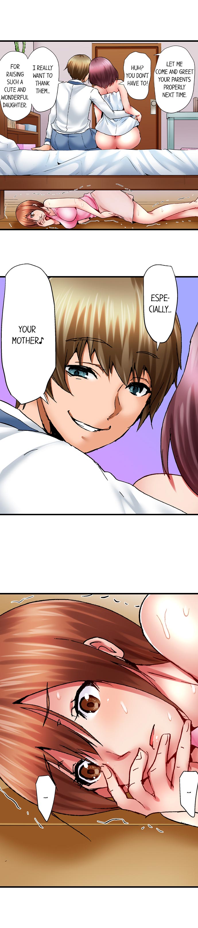 Hidden Under My Daughter's Bed During Sex Chapter 5 Page 9