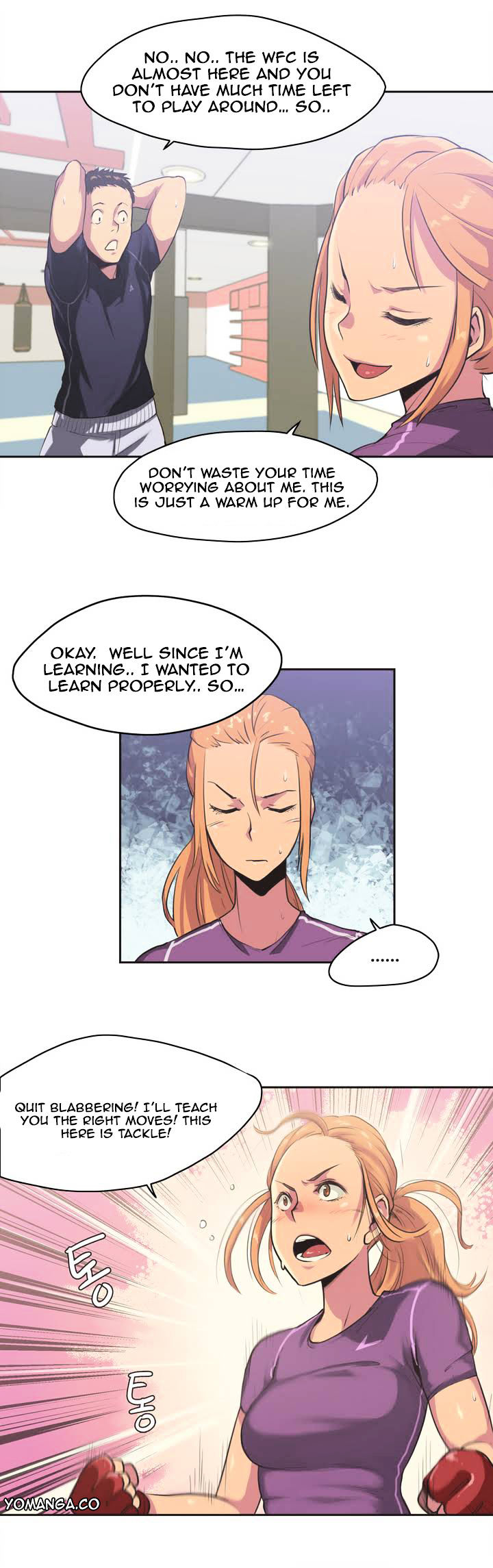 Sports Girl Chapter 1 : Fighter, Ah-Yeon Park #1 Page 12