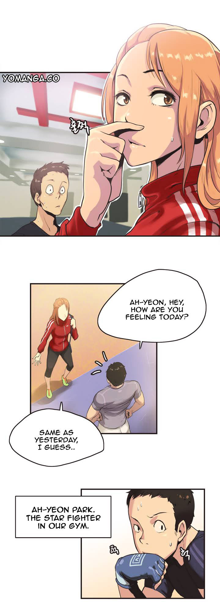Sports Girl Chapter 1 : Fighter, Ah-Yeon Park #1 Page 4