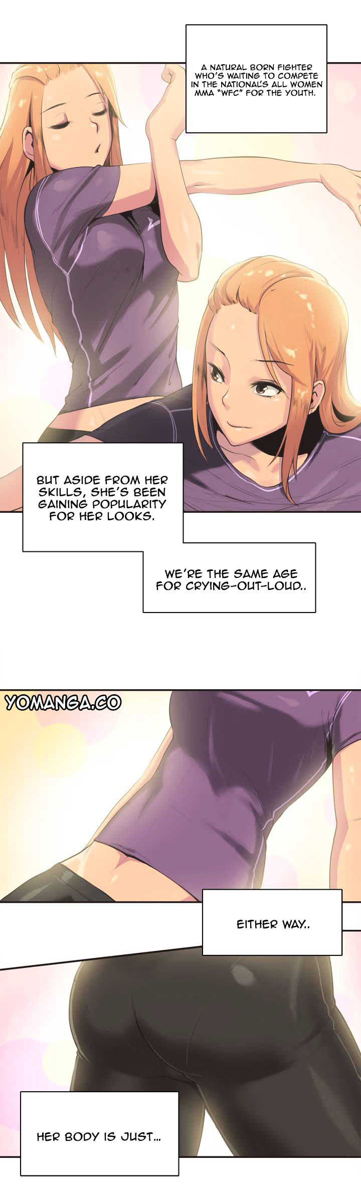 Sports Girl Chapter 1 : Fighter, Ah-Yeon Park #1 Page 5