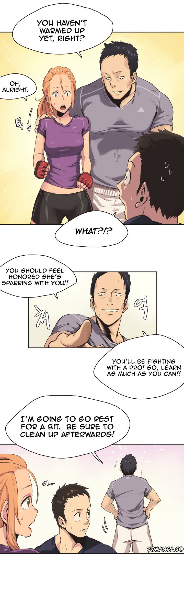 Sports Girl Chapter 1 : Fighter, Ah-Yeon Park #1 Page 9
