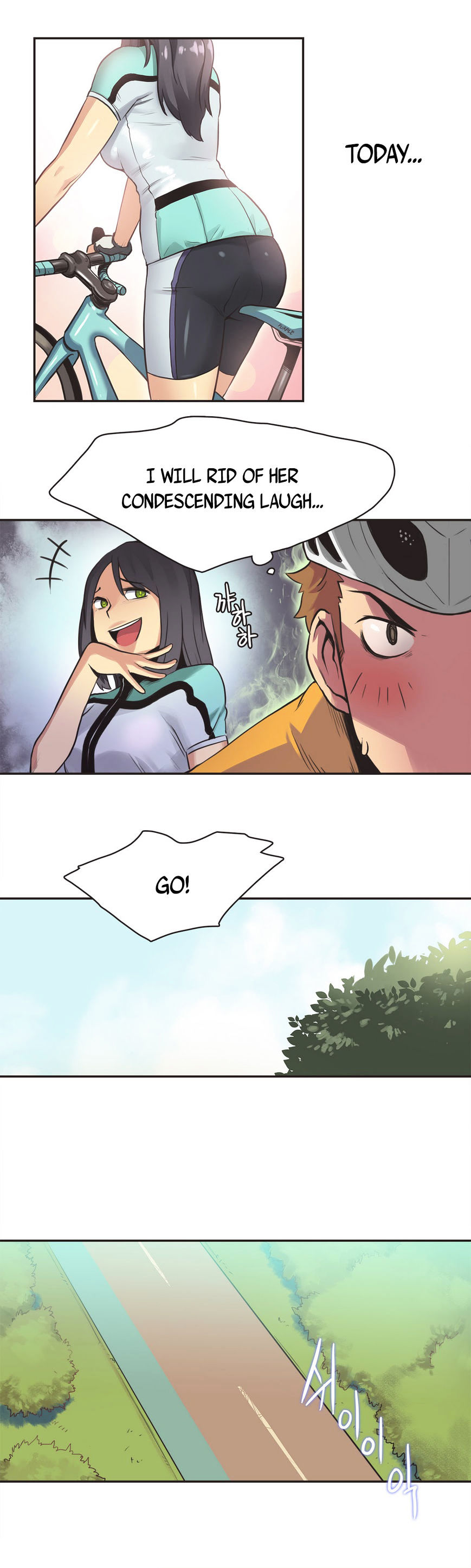 Sports Girl Chapter 10 : Road Goddess -2 Page 13