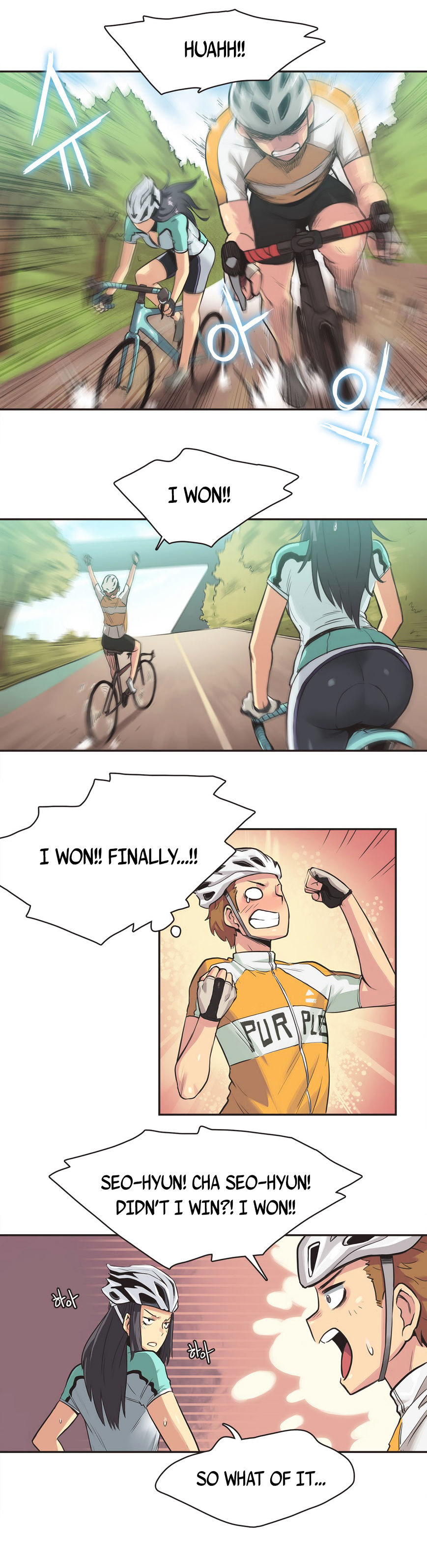 Sports Girl Chapter 10 : Road Goddess -2 Page 14