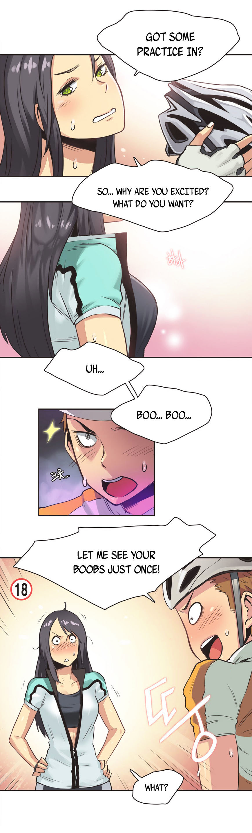 Sports Girl Chapter 10 : Road Goddess -2 Page 15
