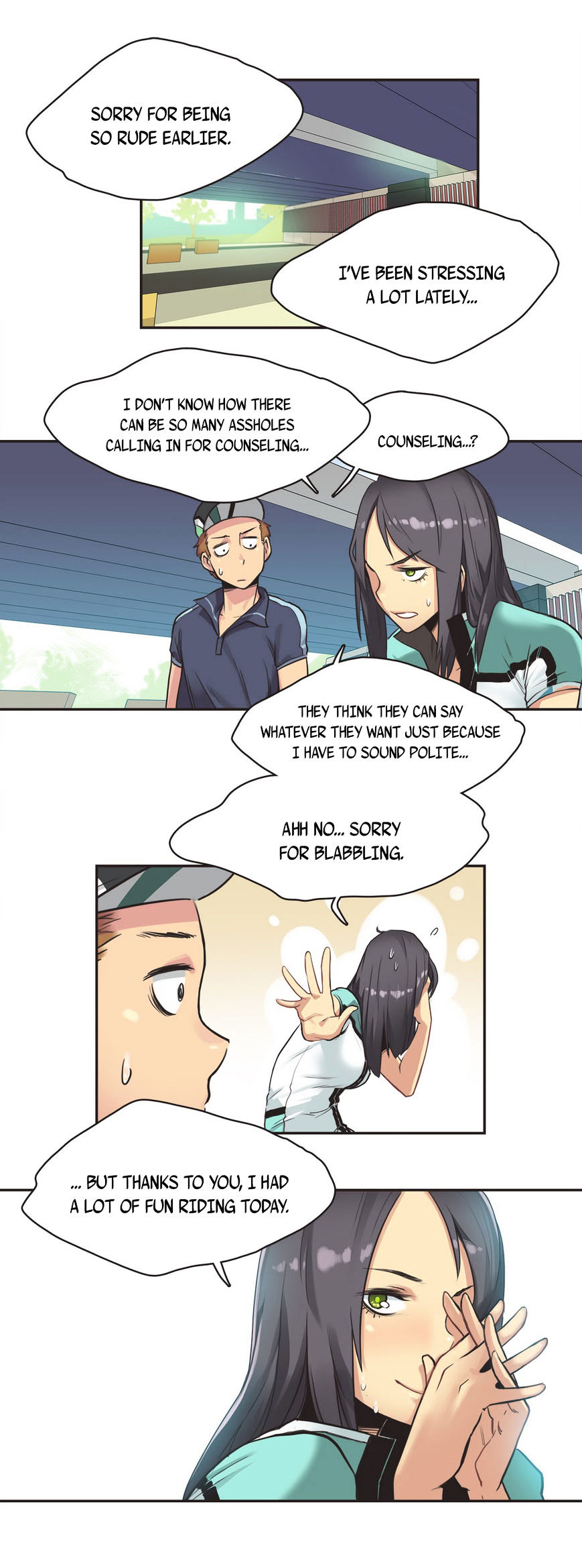 Sports Girl Chapter 10 : Road Goddess -2 Page 5