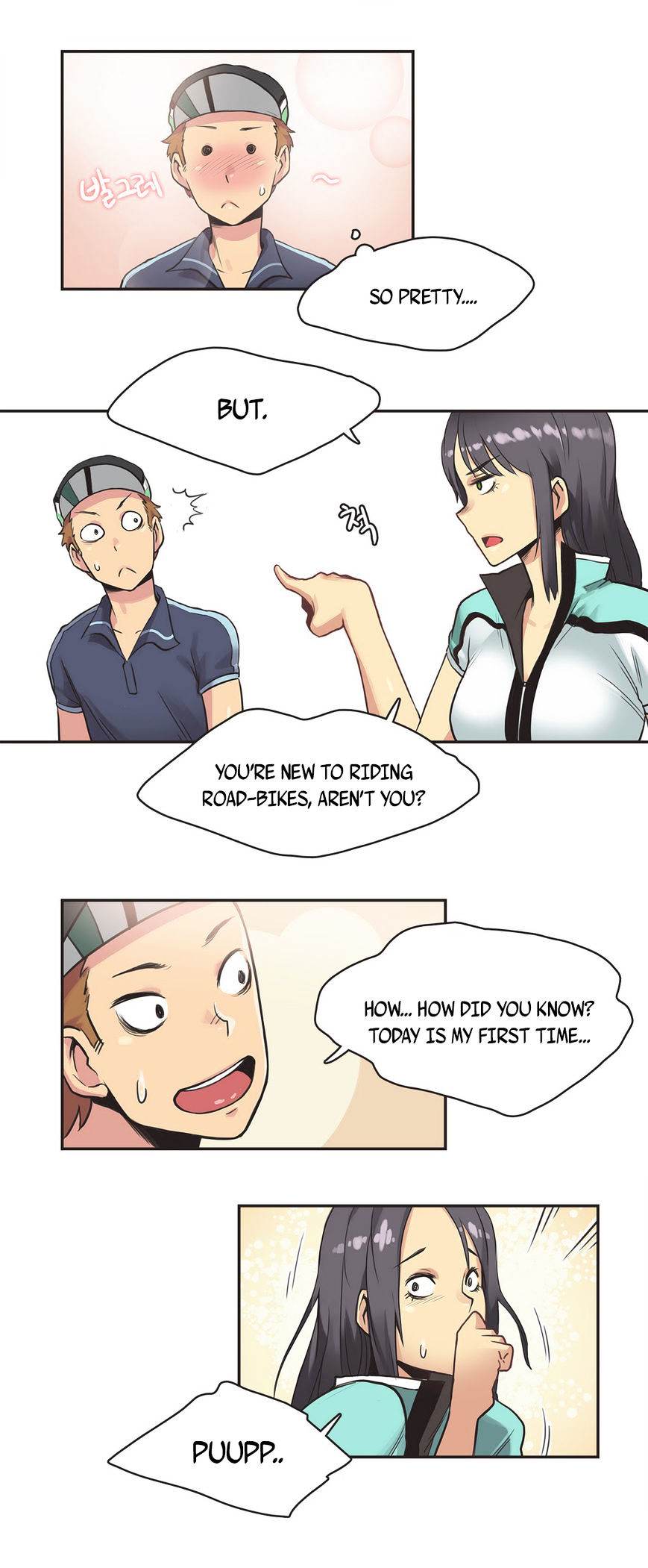 Sports Girl Chapter 10 : Road Goddess -2 Page 6