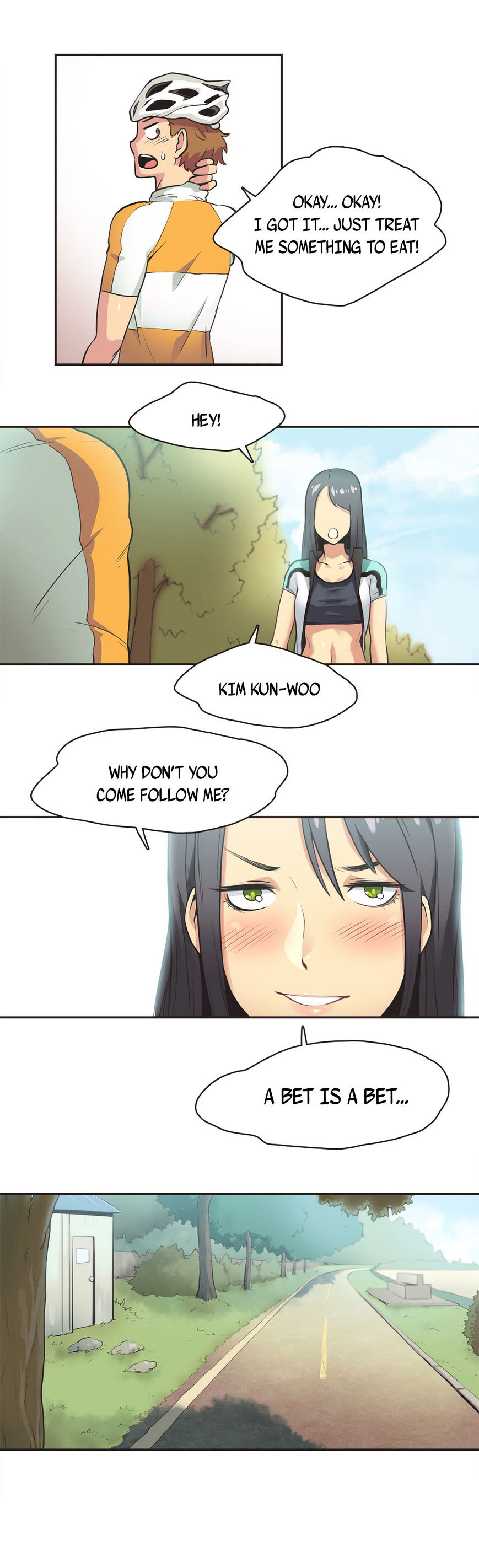 Sports Girl Chapter 11 : Road Goddess -3 Page 3