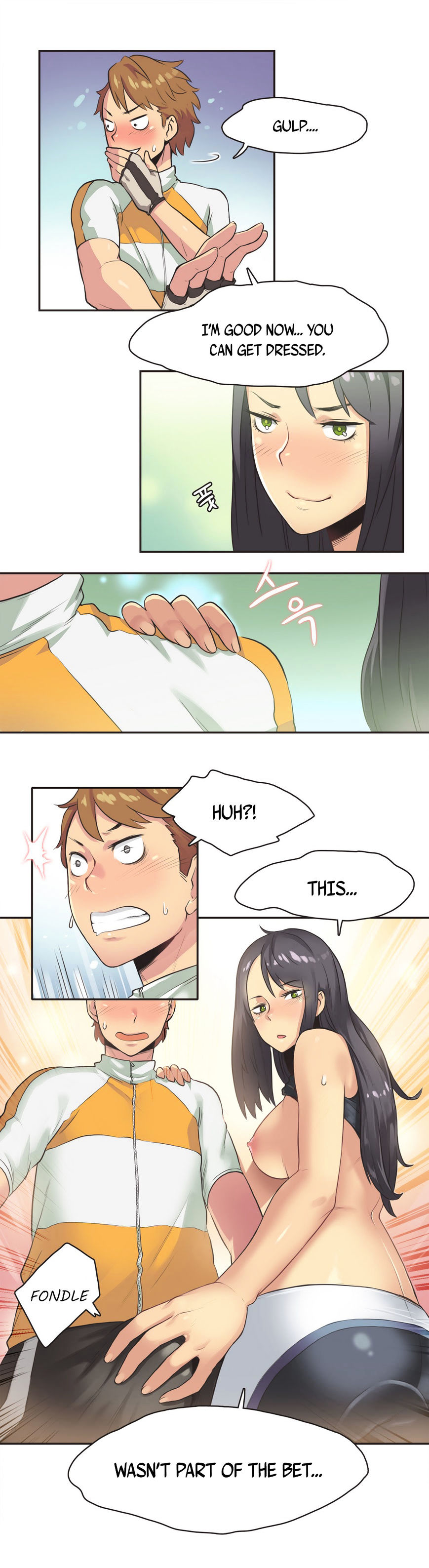 Sports Girl Chapter 11 : Road Goddess -3 Page 8