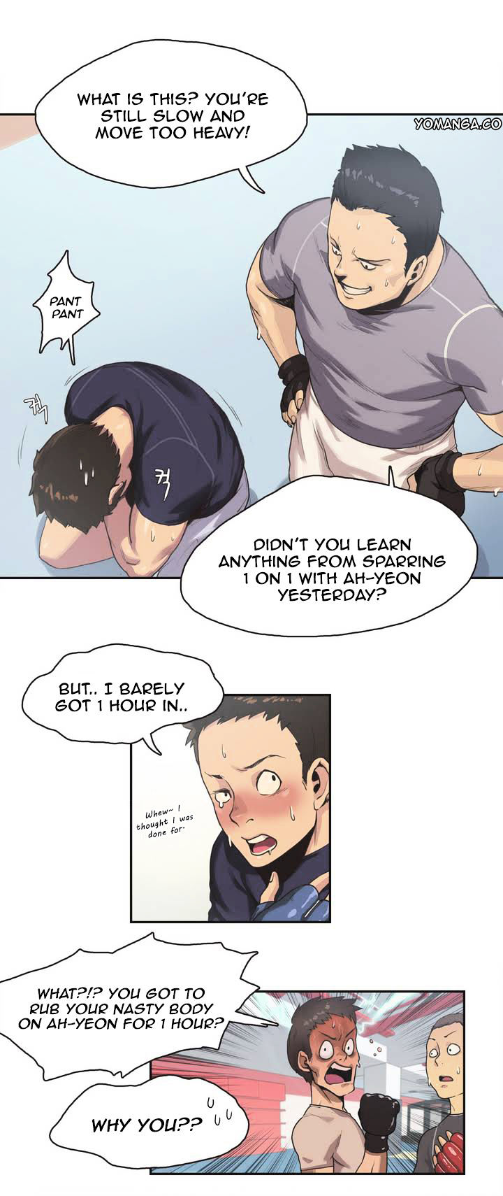 Sports Girl Chapter 2 : Fighter, Ah-Yeon Park #2 Page 3