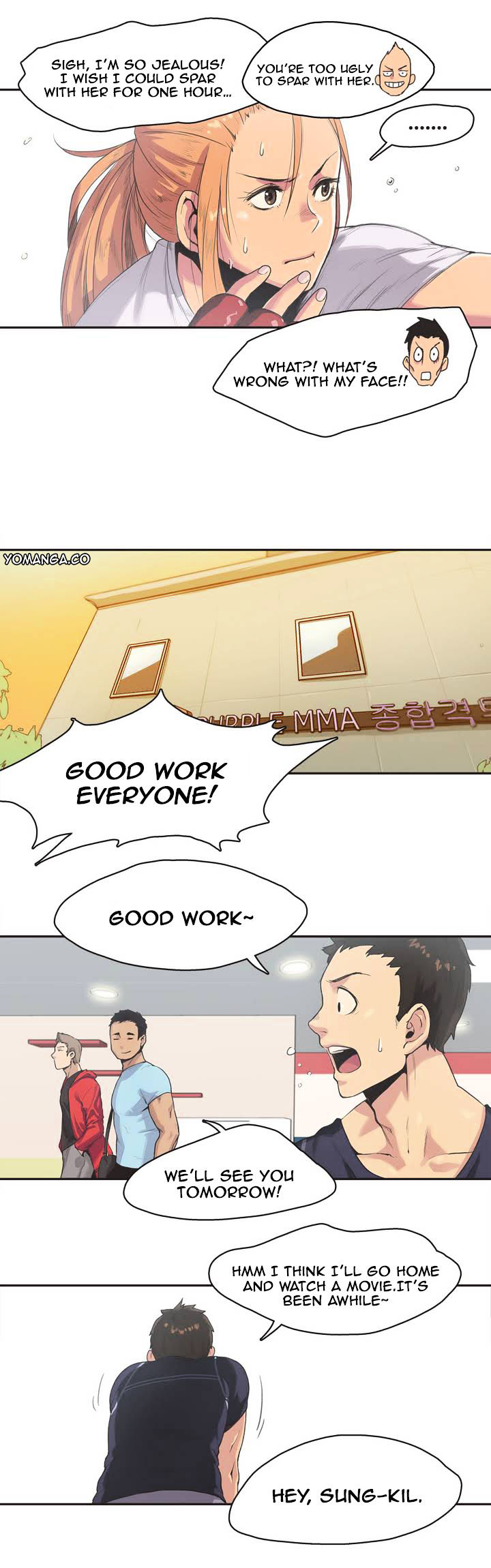 Sports Girl Chapter 2 : Fighter, Ah-Yeon Park #2 Page 4