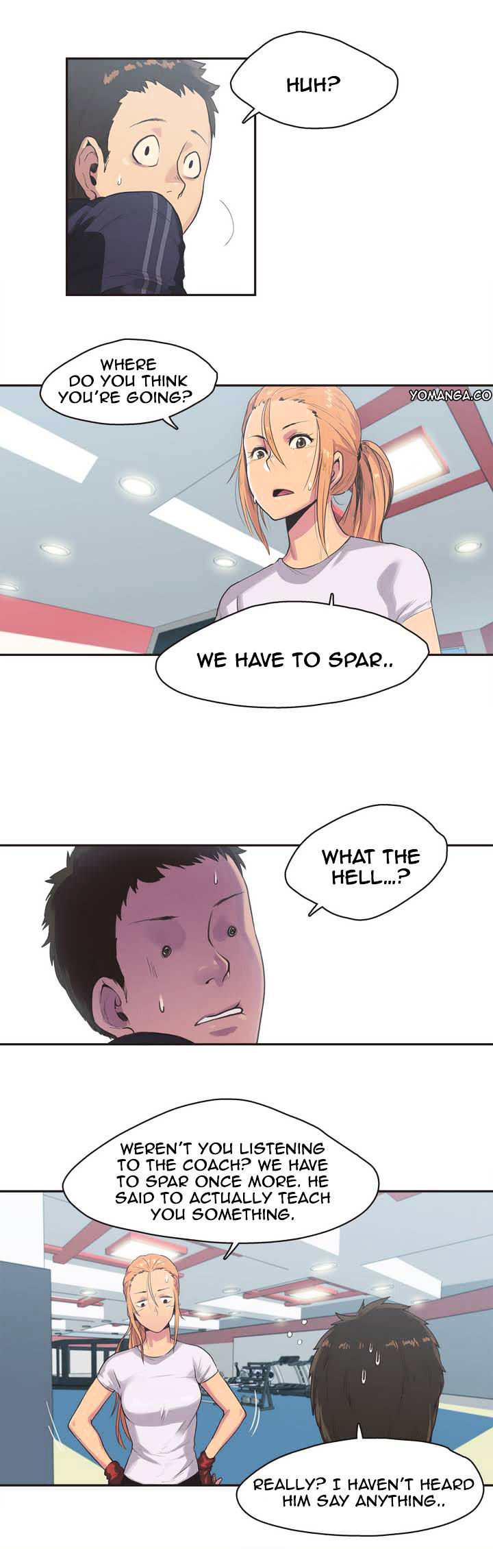 Sports Girl Chapter 2 : Fighter, Ah-Yeon Park #2 Page 5