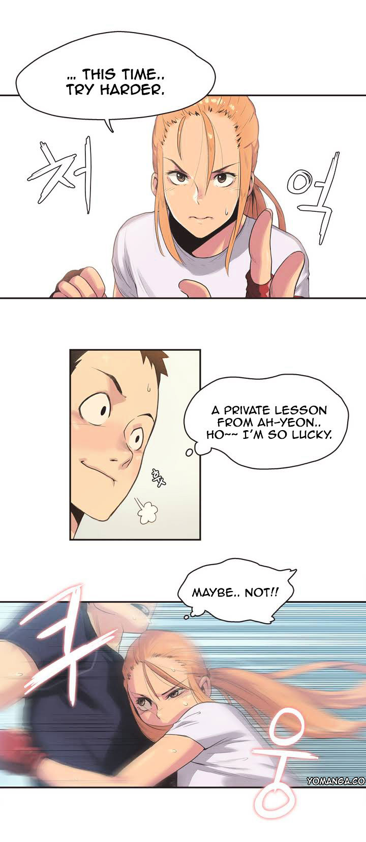 Sports Girl Chapter 2 : Fighter, Ah-Yeon Park #2 Page 7