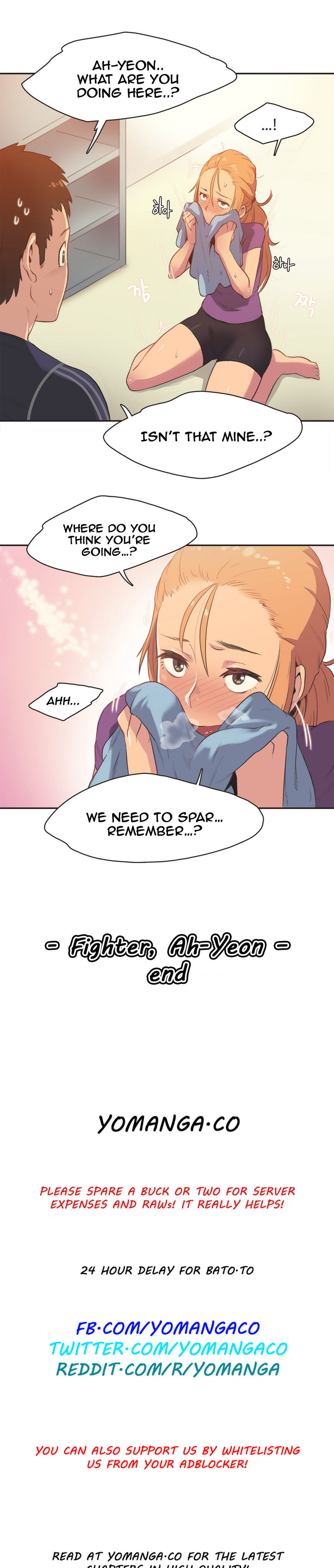 Sports Girl Chapter 4 : Fighter, Ah-Yeon Park #4 Page 17