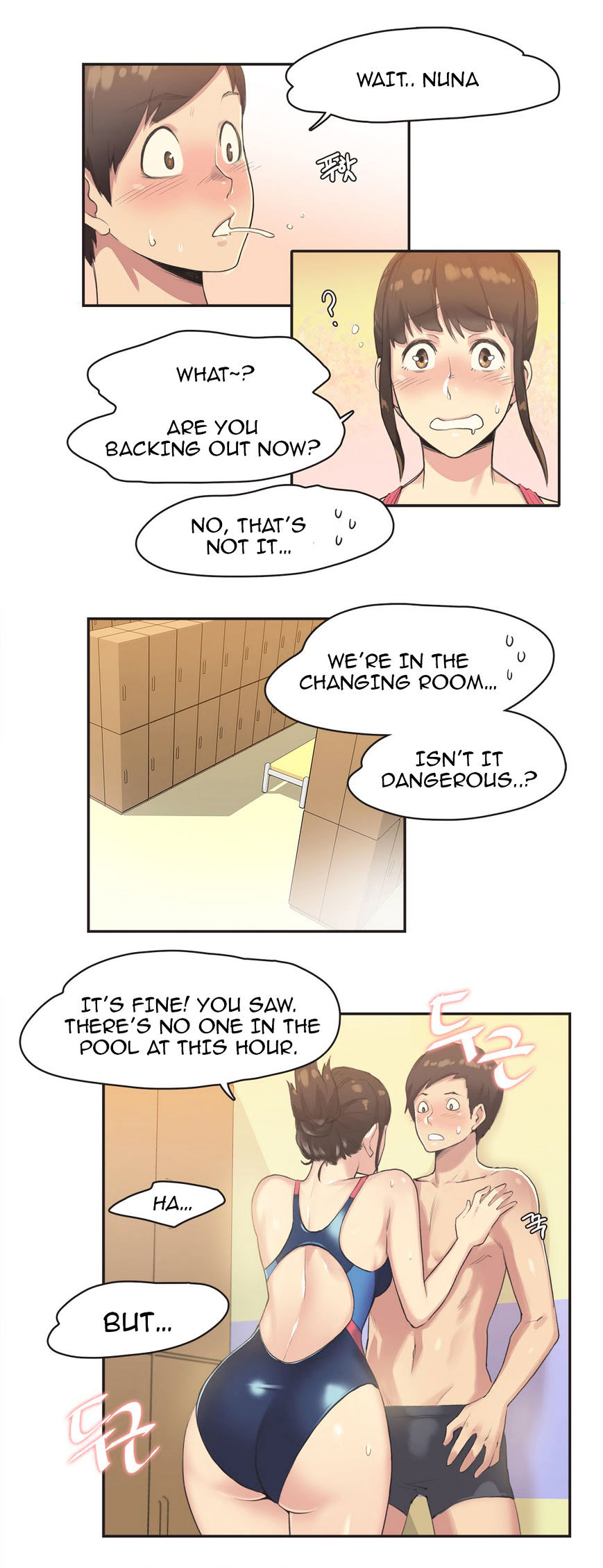 Sports Girl Chapter 7 : Swimming Pool Bonds #3 Page 8