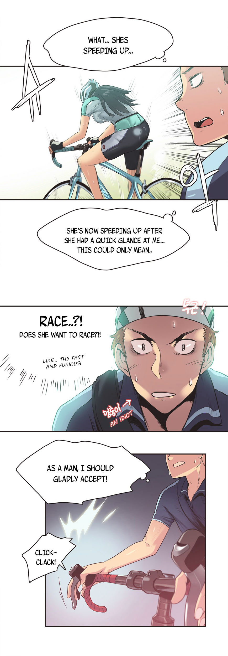 Sports Girl Chapter 9 : Road Goddess -1 Page 13