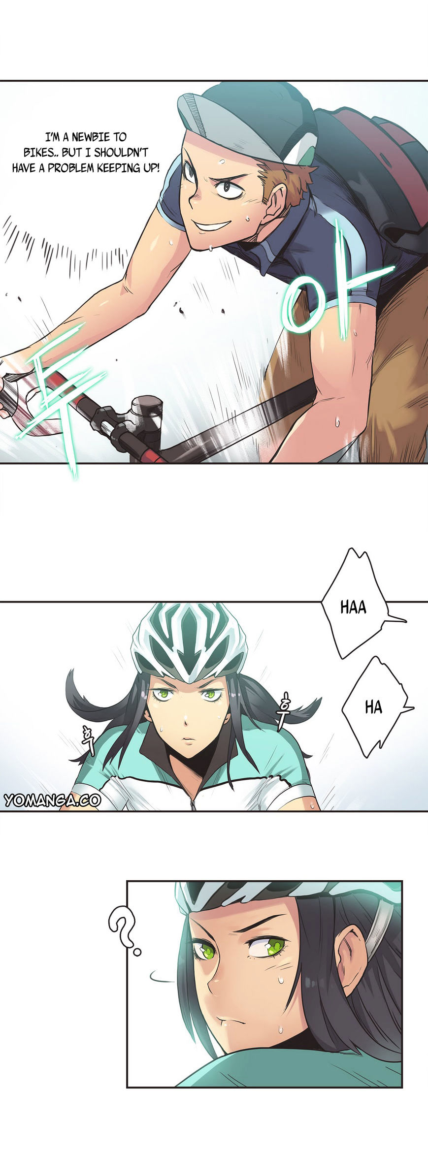 Sports Girl Chapter 9 : Road Goddess -1 Page 14