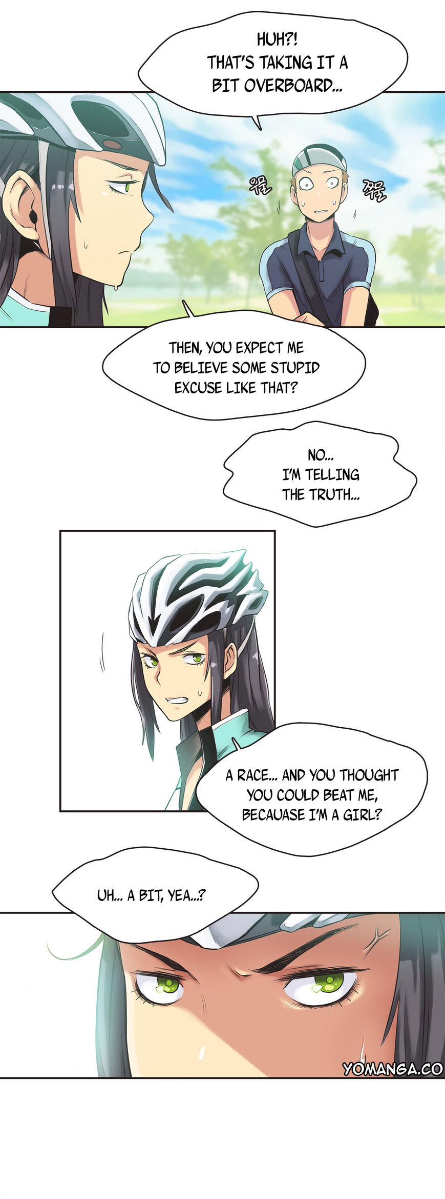 Sports Girl Chapter 9 : Road Goddess -1 Page 20