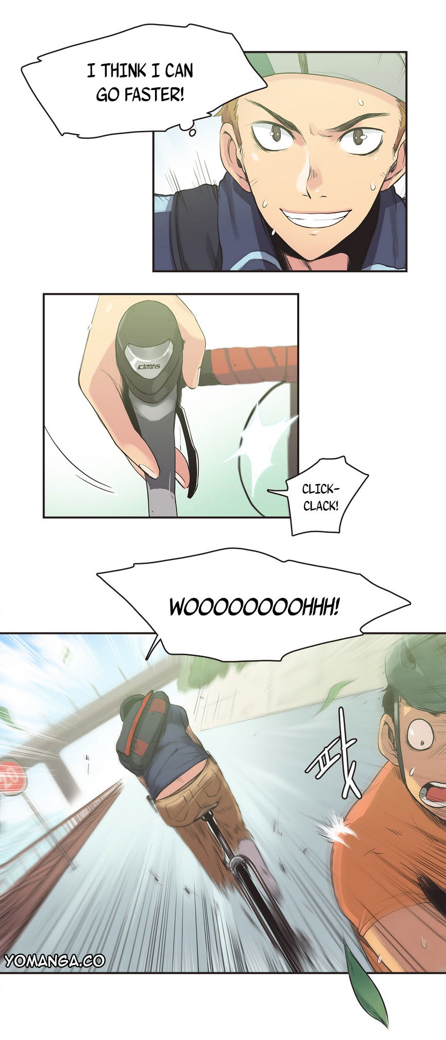 Sports Girl Chapter 9 : Road Goddess -1 Page 4