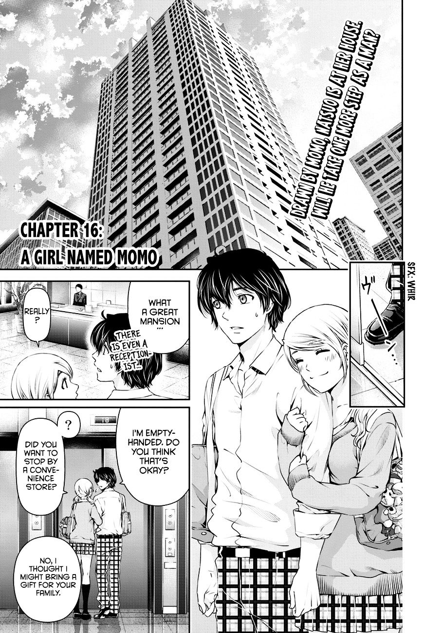 Domestic na Kanojo Chapter 16 : A Girl Named Momo Page 1