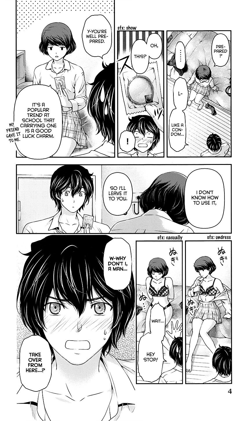 Domestic na Kanojo Chapter 35.5 : The Night Before Domestic Lover(Fixed) Page 4