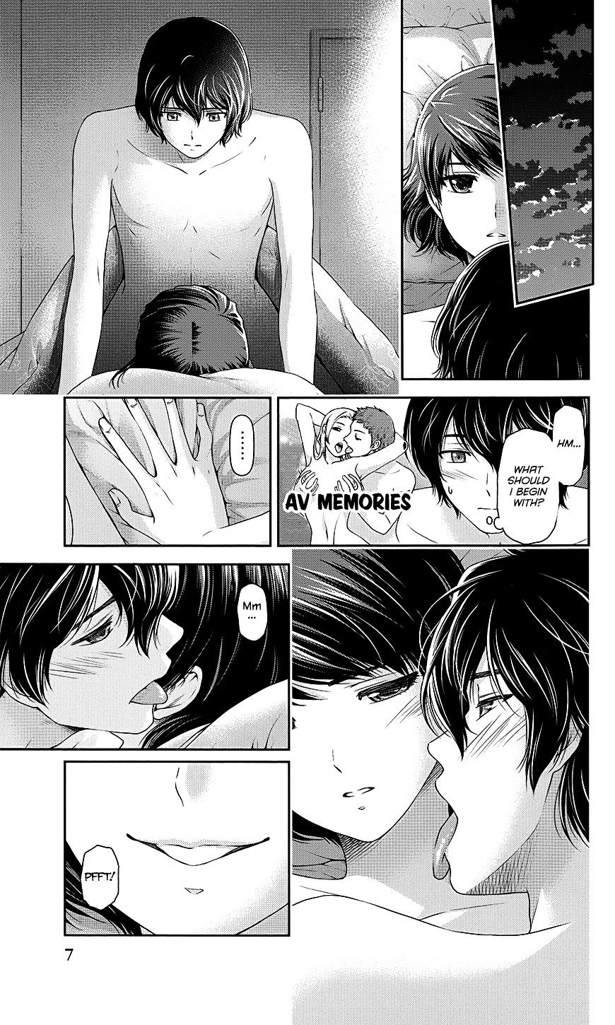 Domestic na Kanojo Chapter 35.5 : The Night Before Domestic Lover(Fixed) Page 7